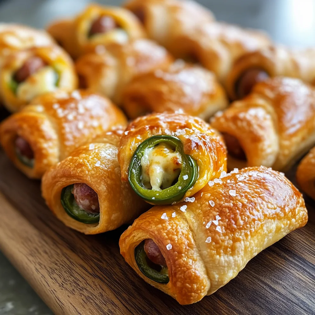 Jalapeno Popper Pigs in a Blanket