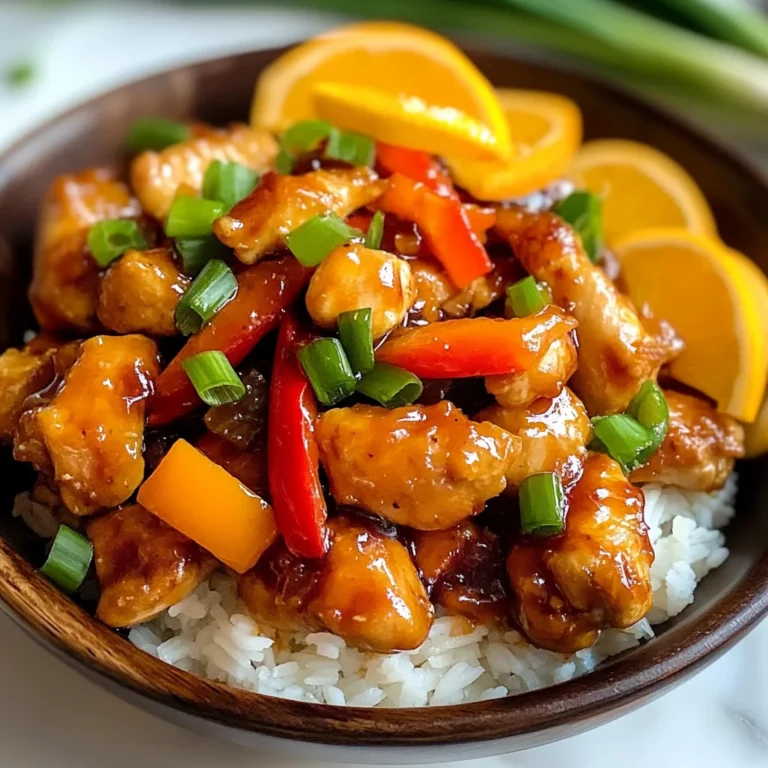 Juicy Blackstone Orange Chicken