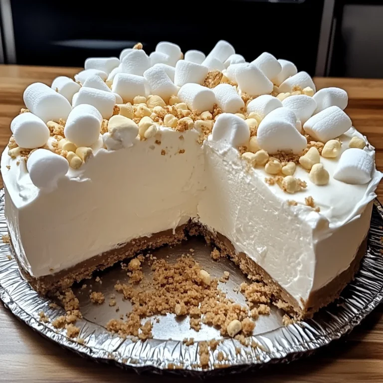 Marshmallow Whip Cheesecake
