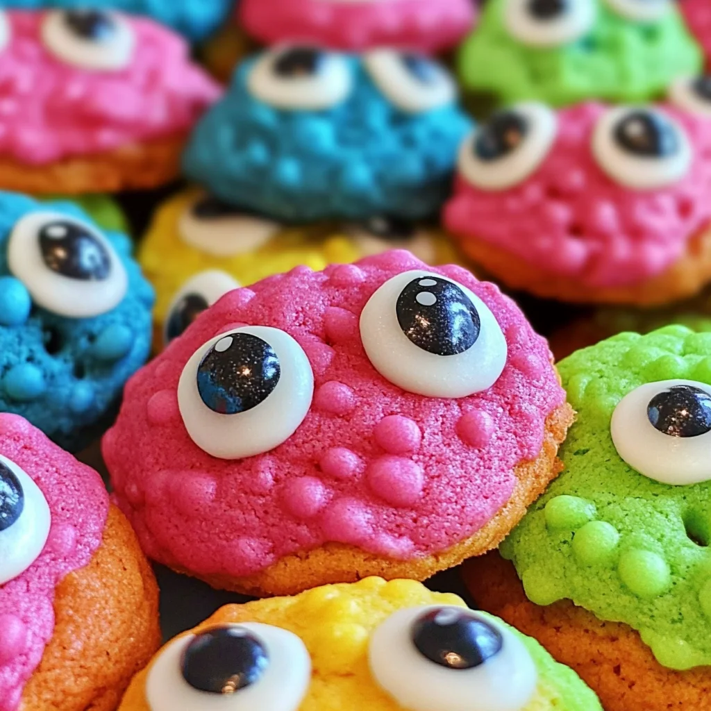 Monster Eye Cookies