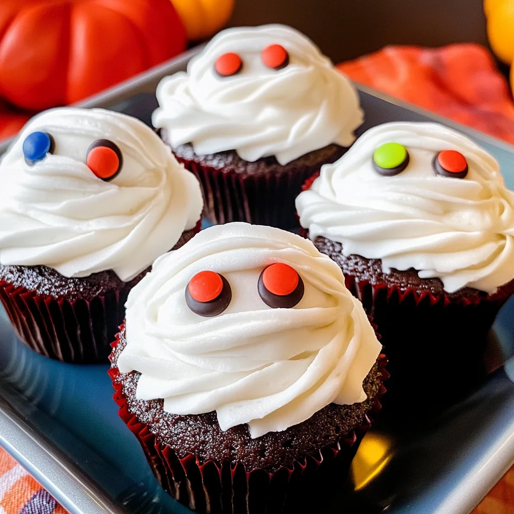 Mummy Cupcakes