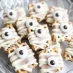 Mummy Pretzel Bites
