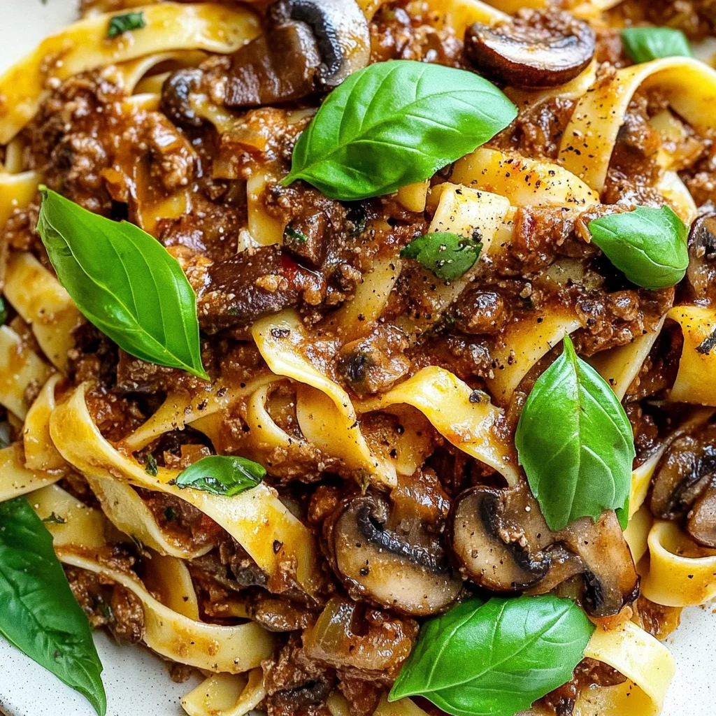 Mushroom Ragu