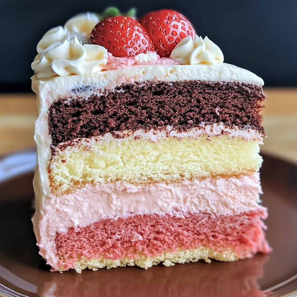 Neapolitan Cake
