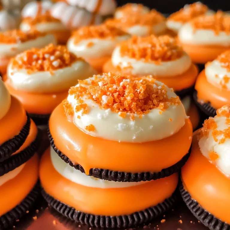 No Bake Pumpkin Patch Cookies