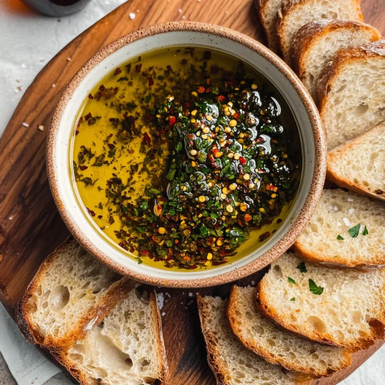 Olive Oil and Balsamic Vinegar Bread Dip