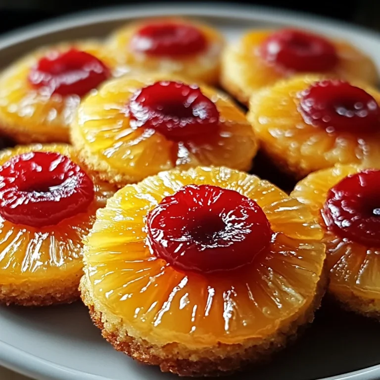 Pineapple Upside-Down Cookies: A Fun Twist on a Classic Dessert