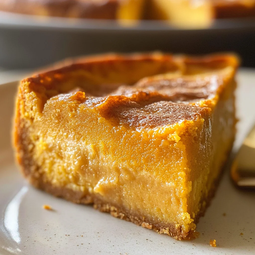 Pumpkin Gooey Butter Cake Recipe
