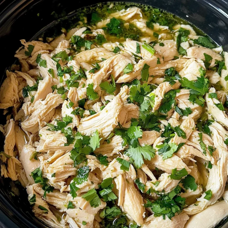 Slow Cooker Cilantro Lime Chicken