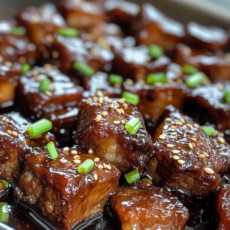 Sticky Chinese beef belly