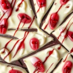 Vampire Chocolate Halloween Bark