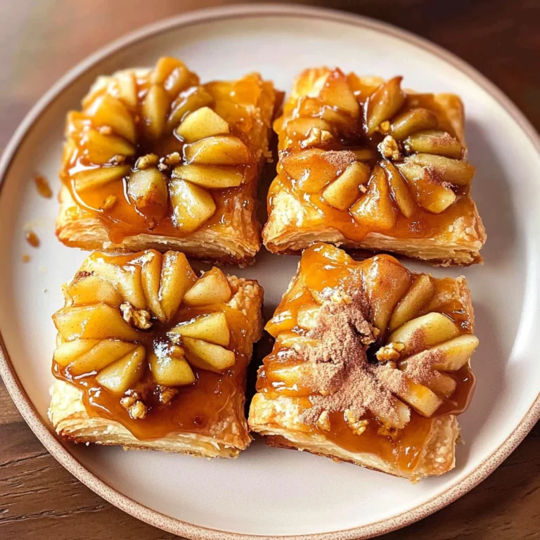 Vegan Caramel Apple Pastries