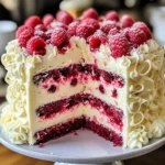 White Chocolate Raspberry Dream Cake : A Heavenly Dessert