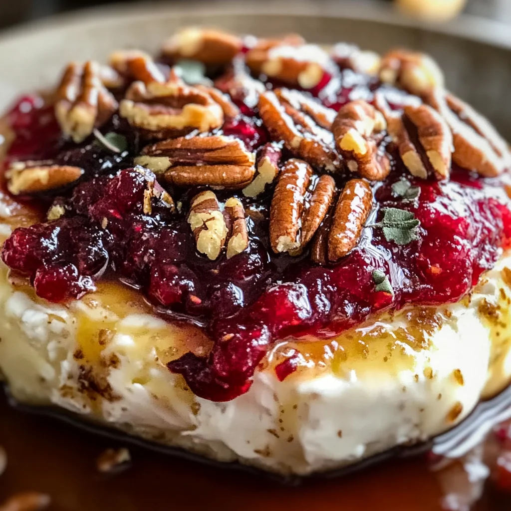 Cranberry Pecan Baked Brie: An Irresistible Appetizer!