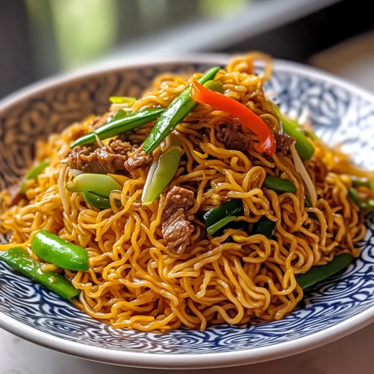 Delicious Cantonese Chow Mein Recipe with Beef & Veggies