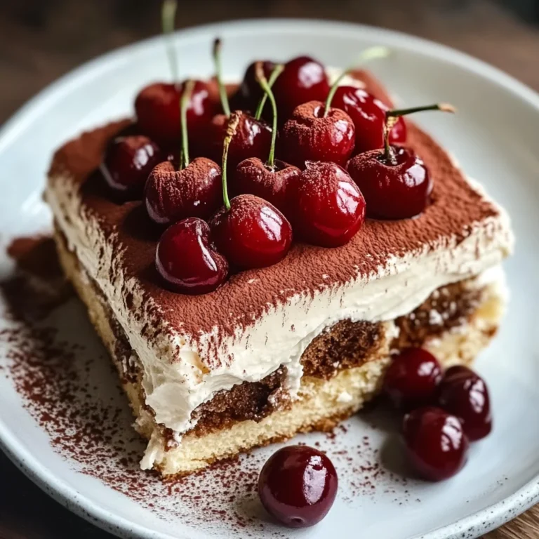 Delightful Cherry Amaretto Extract Tiramisu