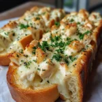 Irresistible Chicken Alfredo Garlic Bread Recipe You’ll Love!