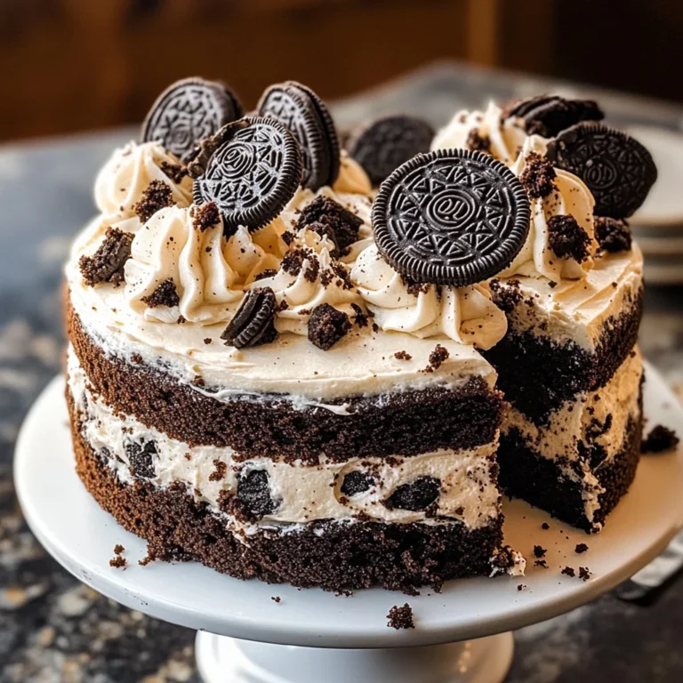 Irresistible Oreo Cookie Cake Recipe to Delight Everyone!