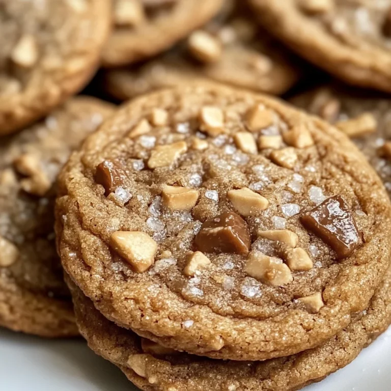 Irresistibly Delicious Brown Butter Coffee Toffee Cookies