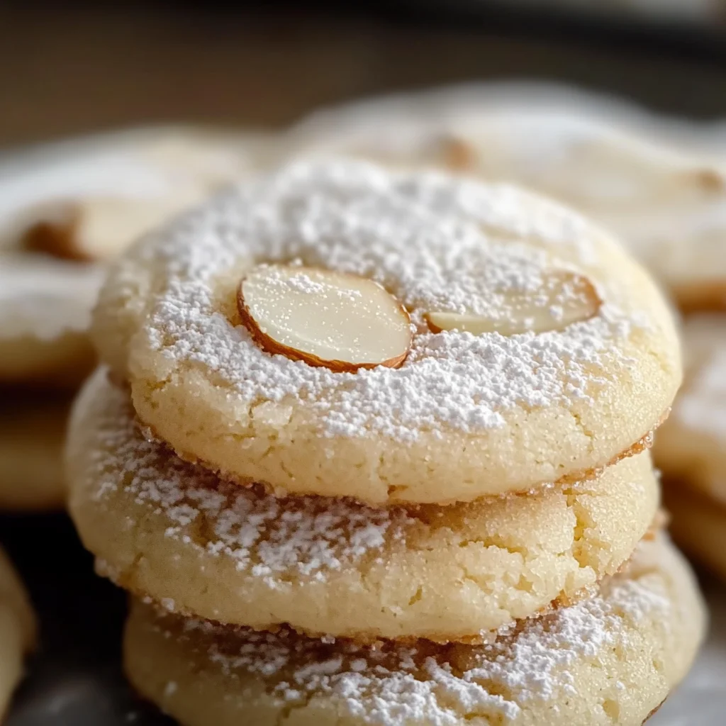 Irresistibly Delicious Soft Almond Sugar Cookies