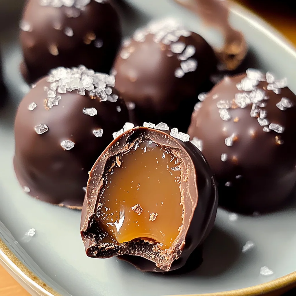 Mouthwatering Salted Caramel Fudge Truffles Recipe to Try!