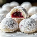 Raspberry Almond Snowball Cookies: A Delightful Treat!